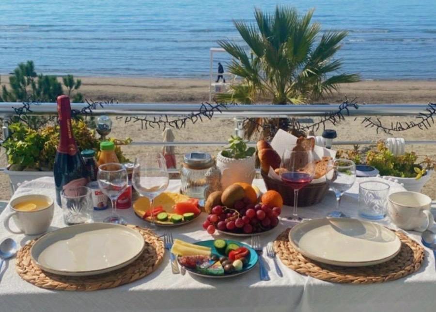 Durres Strand Direkt Am Meer Exterior photo
